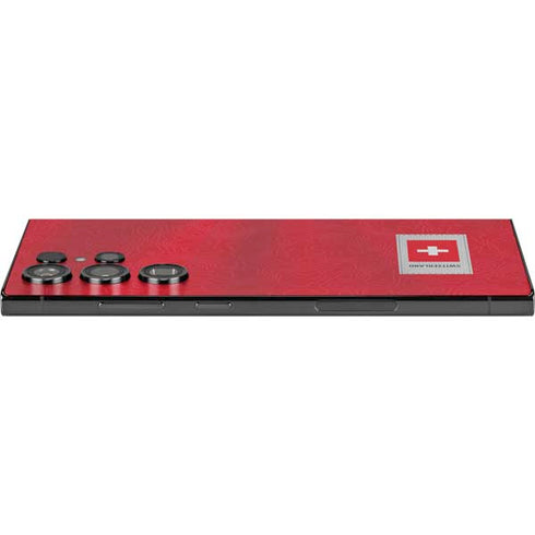 Switzerland Soccer Flag Galaxy S25 Ultra Skin